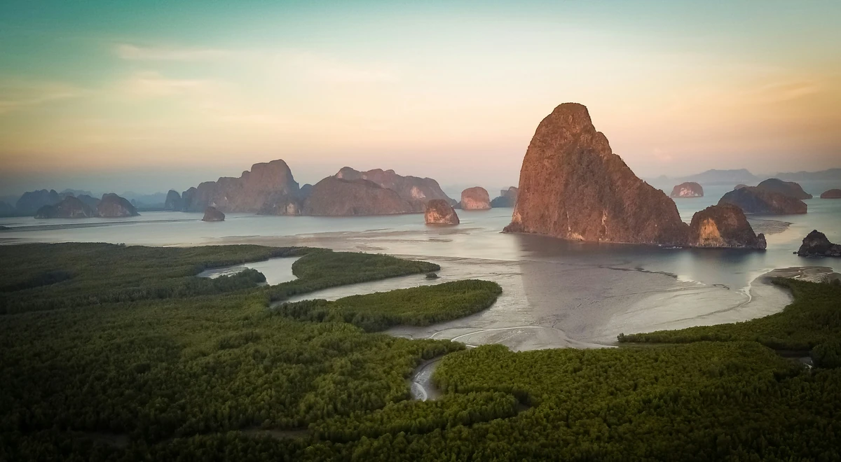Phang Nga Bay limestone karsts